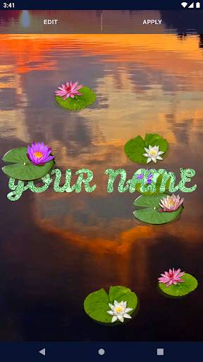 Water Lily Live Wallpaper screenshot 2