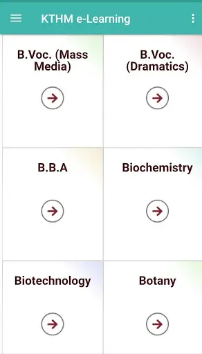 KTHM e-Learning screenshot 2