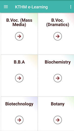 KTHM e-Learning screenshot 2