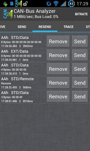 CAN-Bus Analyzer (Wireless) screenshot 4