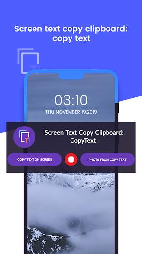 Screen Text Copy Clipboard: Copy Text screenshot 1