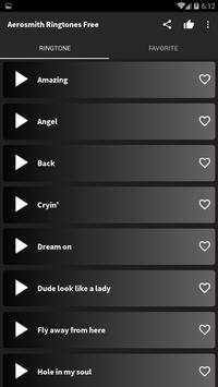 Aerosmith Ringtones Free screenshot 7