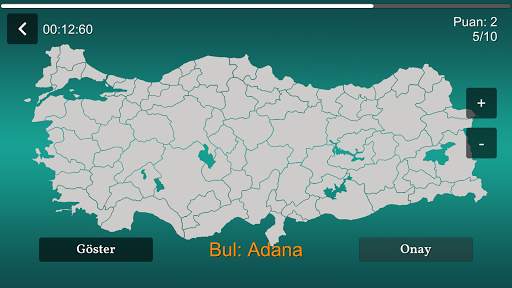 Türkiye Haritası Quiz screenshot 9