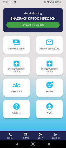 My NHIF screenshot 3
