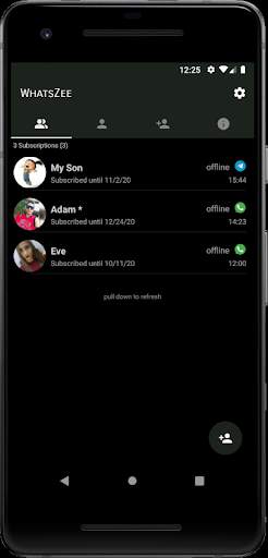 WhatsZee - Online Status Notifier Last Seen screenshot 2