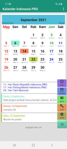 Kalender Indonesia screenshot 7