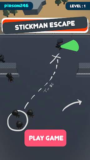 Stickman Escape Plan : Jail Break 3D screenshot 1