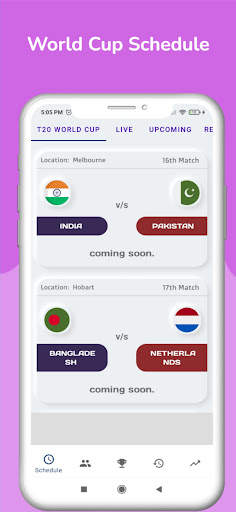 T20 World Cup 2024 Live score screenshot 1