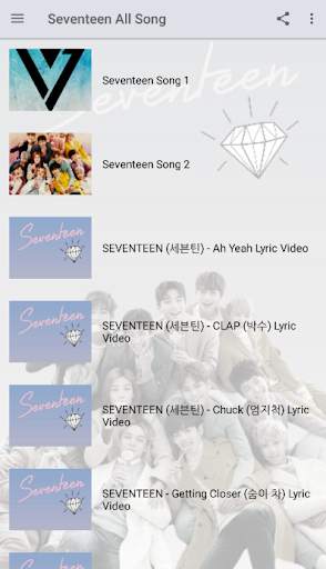 Seventeen All Songs screenshot 2