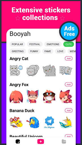 Booyah - Stickers for WhatsApp screenshot 3