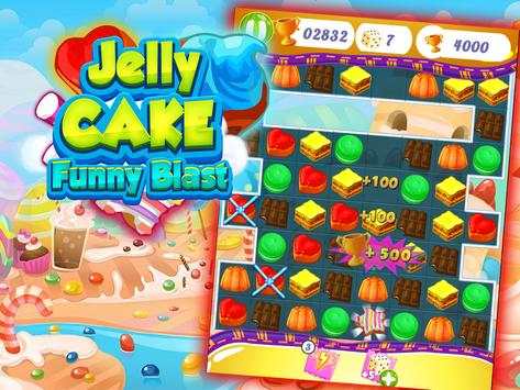 Jelly Cake Funny Blast screenshot 4
