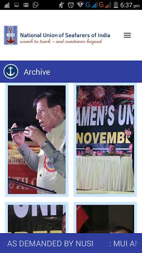 NUSI UNION APP screenshot 2