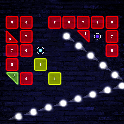 Bricks Break 3D Ball Fire icon
