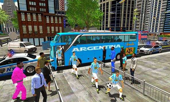 Soccer Player Coach Bus Simulator screenshot 3
