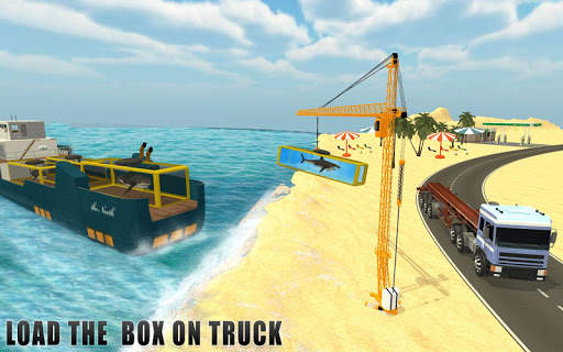 Sea Animals Transport Truck Simulator screenshot 1