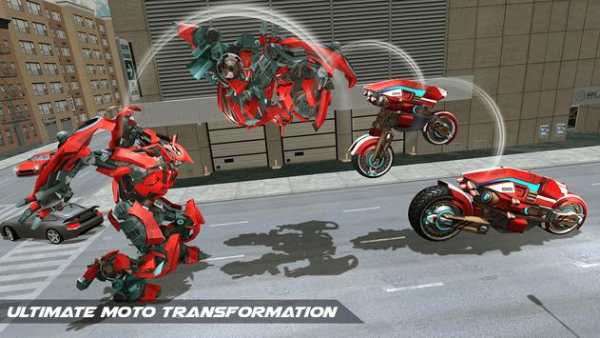 Moto Robot Trasformare Gioco screenshot 9