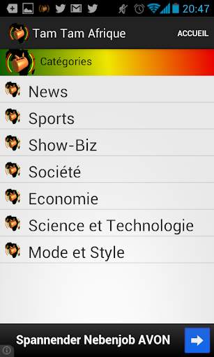 Afrique Infos screenshot 5