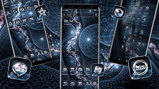 Fractal River Launcher Theme screenshot 4