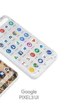 Google Pixel 3 Launcher Theme screenshot 2