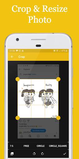 Photo Crop & Compress Pictures screenshot 3