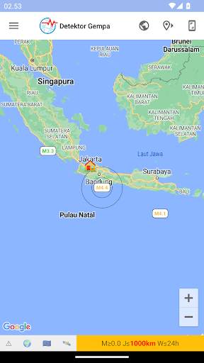 Detektor Gempa screenshot 2