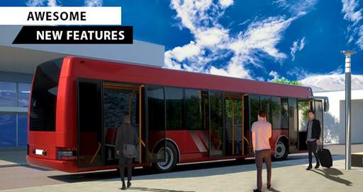 Bus Simulator High Coach Big Bus Simulator City screenshot 2