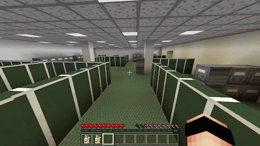 Backrooms Mod in Minecraft screenshot 2