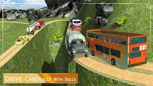 Bus Driving Offroad Simulator screenshot 5