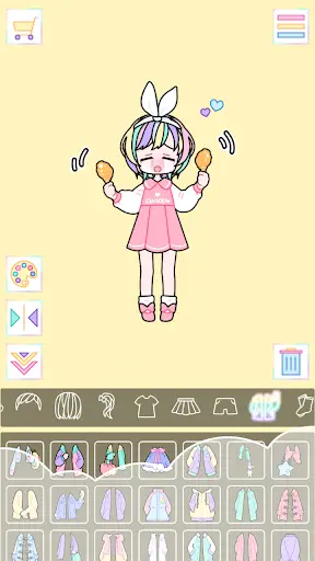 Pastel Girl : Game Berdandan screenshot 4