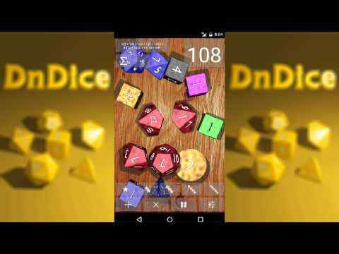 DnDice - 3D RPG Dice Roller screenshot 1