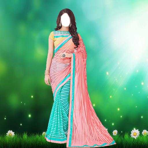 Woman Saree Photo Suit  2018 1.2