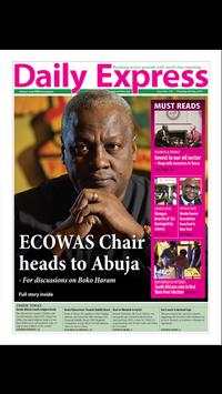 Daily Express Newspaper[Ghana] screenshot 1