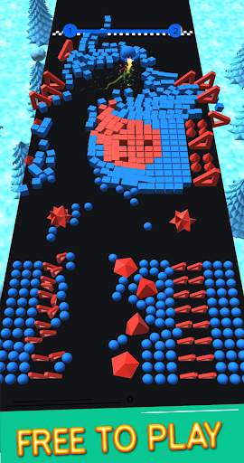 Color Shape VS Fire Ball 3D screenshot 2