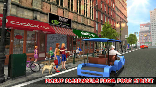 Electric Car Taxi Driving Game screenshot 2