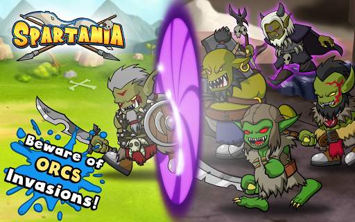 Spartania: The Orc War! Strate screenshot 4