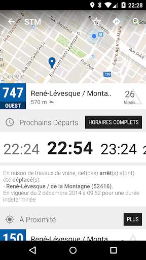 Bus STM Montréal - MonTransit screenshot 2