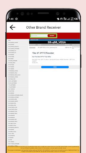 All Satellite Dish Receiver Software Downloader screenshot 3