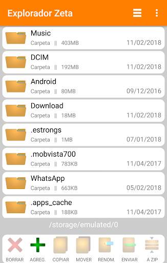 Zeta file explorer скриншот 1