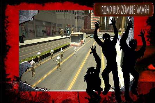 Road Bus Zombie Samsh 3D screenshot 5