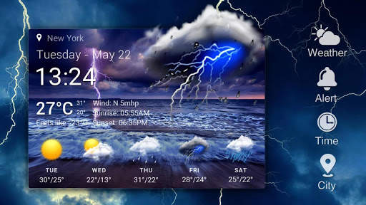 Weather Space скриншот 1