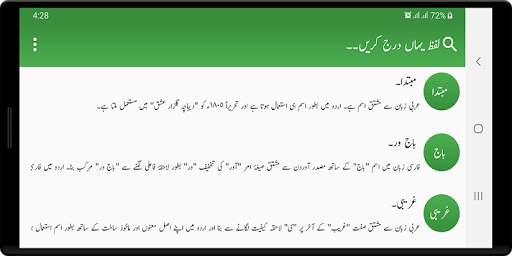 Urdu Lughat screenshot 18