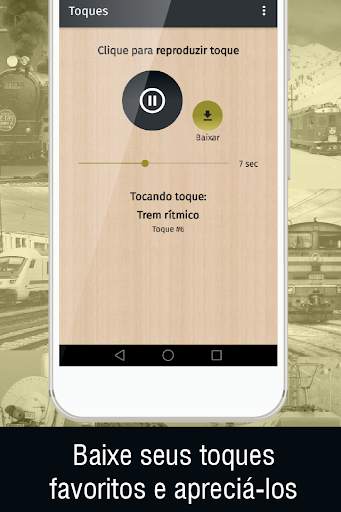 toques de trem para celular, tons e sons de trem screenshot 3