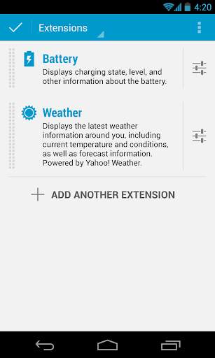 DashClock Battery Extension screenshot 3
