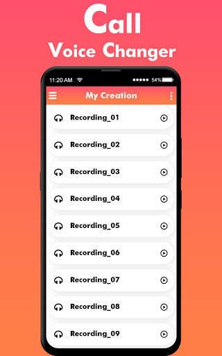 Call Voice Changer  - Magic Voice Changer screenshot 4