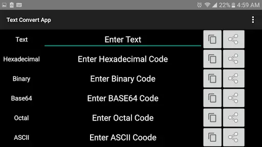 Text Convert App : Encode and decode text screenshot 3