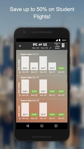Flights by StudentUniverse screenshot 2