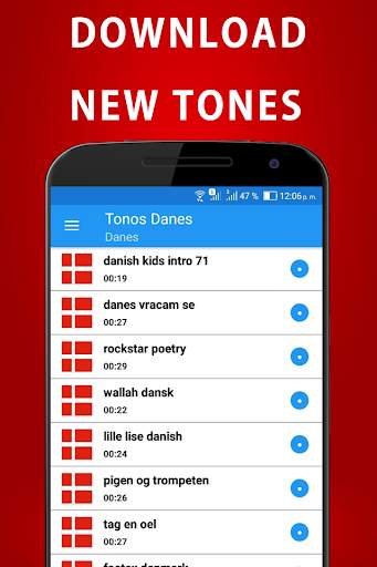 Ringtones Music Danes screenshot 3