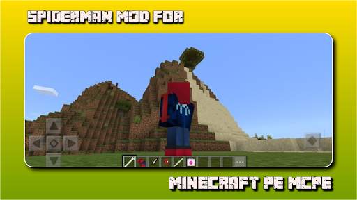 SpiderMan Minecarft Mod MCPE screenshot 1