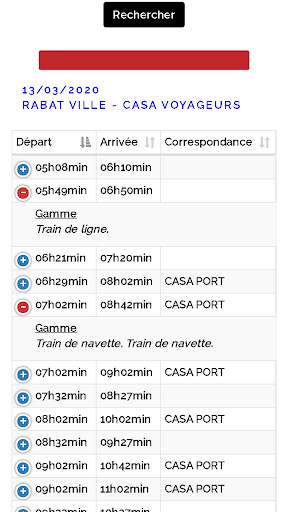 ONCF HORAIRES screenshot 4