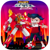 Dino rush Core game aventure robot icon